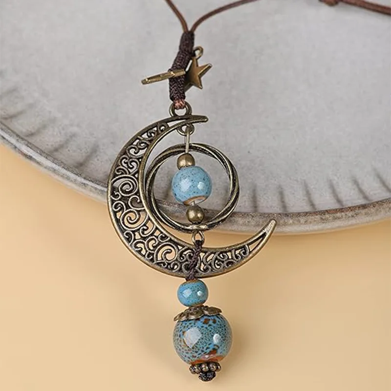 ボヘミアンレディースファッションネックレス