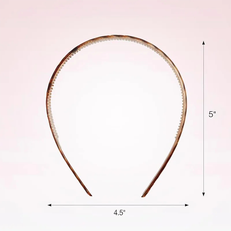 Stylish Comfort Twist Print Plastic Headbands