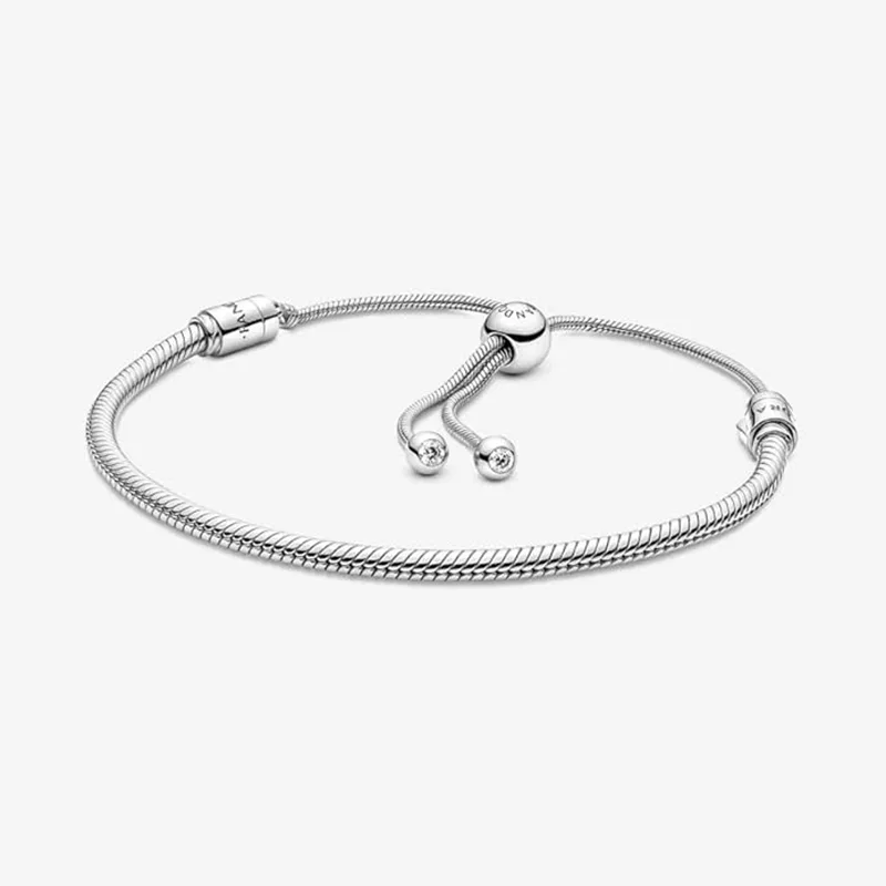 Pandora Snake Chain Women Alloy Bracelet